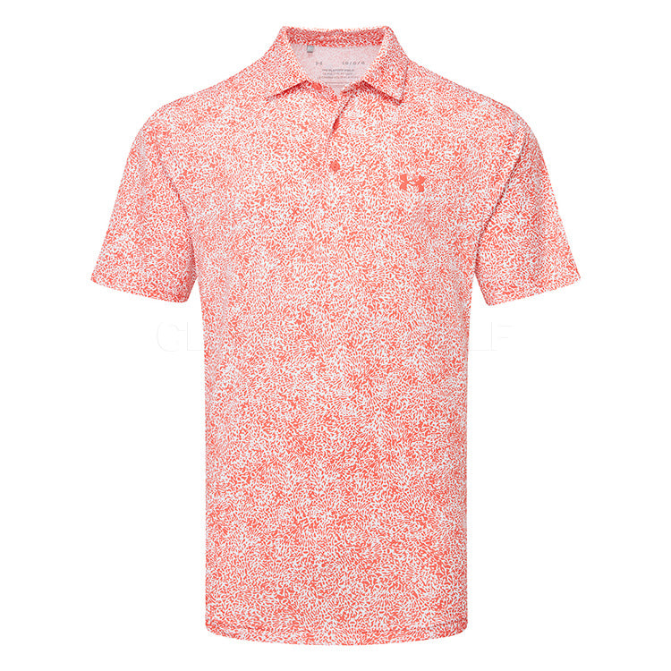 Under armour playoff heather polo shirt on sale